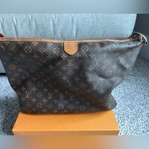 Authentic Louis Vuitton Delightful MM Monogram Hobo Shoulder Bag